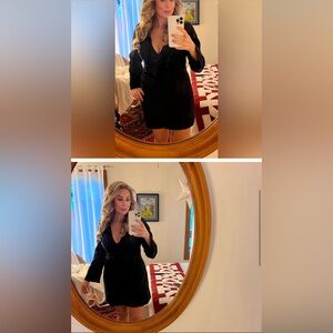 Gorgeous, flattering, high quality, navy dress.